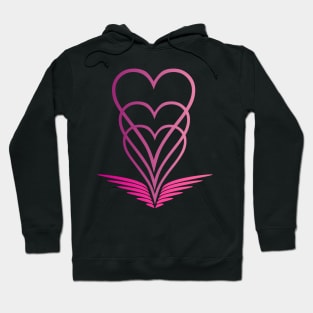 Winged heart Hoodie